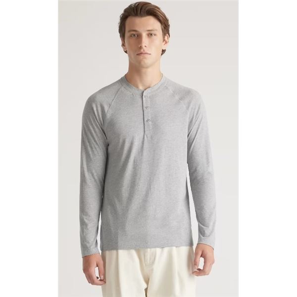 NEW GAP HENLEY LONG SLEEVE SHIRT SIZE MEDIUM