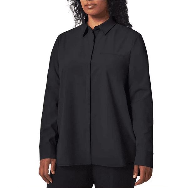NEW MODERN AMBITION LONG SLEEVE BLACK SHIRT SZ L