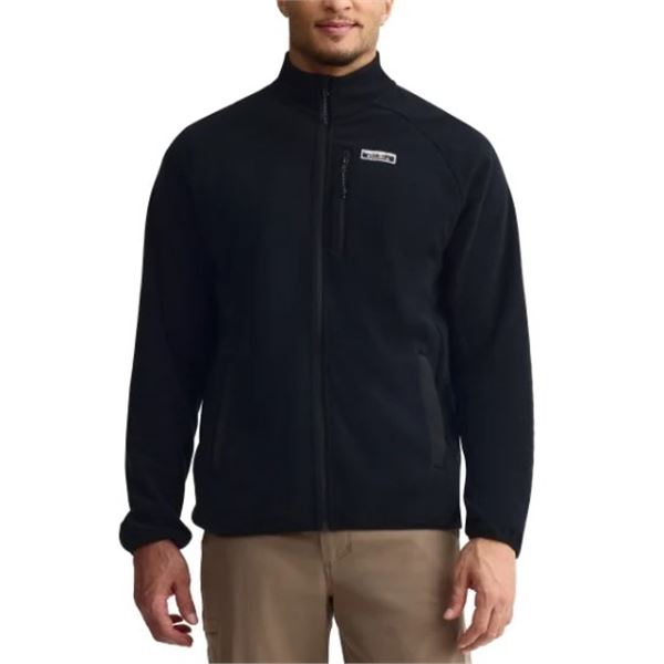NEW AUCLAIR MEN'S FULL ZIP NAVY JACKET SZ MED