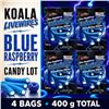 Image 1 : 4 KOALA BLUE RASPBERRY LIVEWIRES 100G BB 10/27