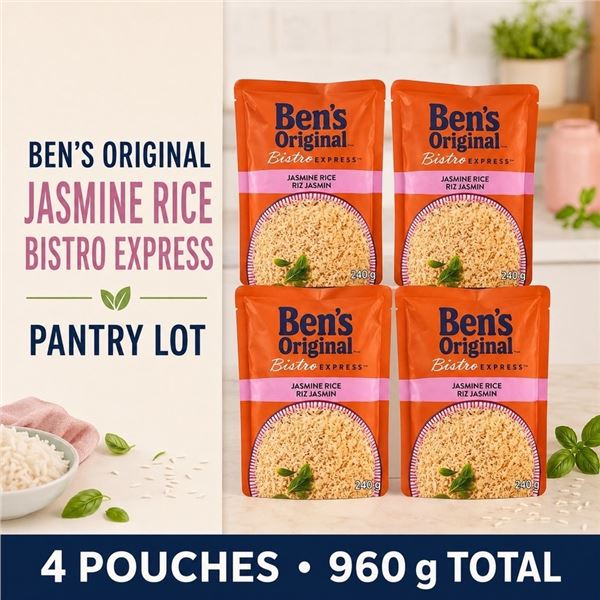 4 BEN'S ORIGINAL JASMINE RICE 240G BB 02/27