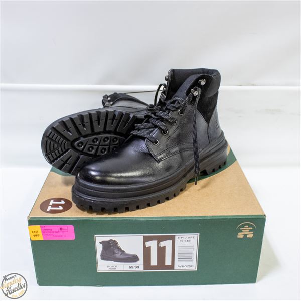 KAMIK GRAYSON MENS SIZE 11 HIKING BOOTS - BLACK