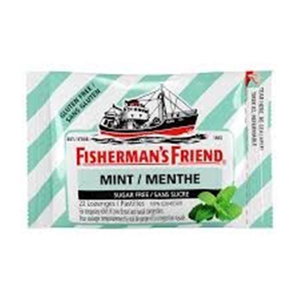 NEW FISHERMAN'S FRIEND SUGAR FREE MINT LOZENGES