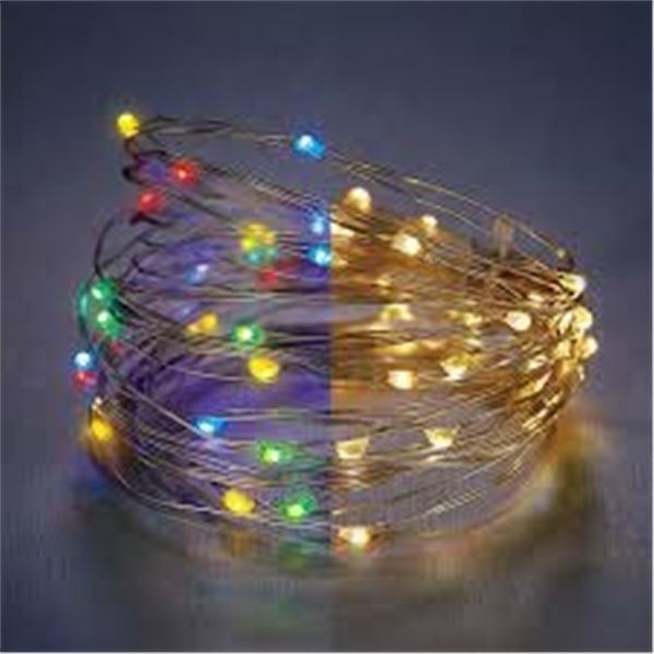 NEW 4 PACK OF PHILIPS MICRO LED STRING LIGHTS