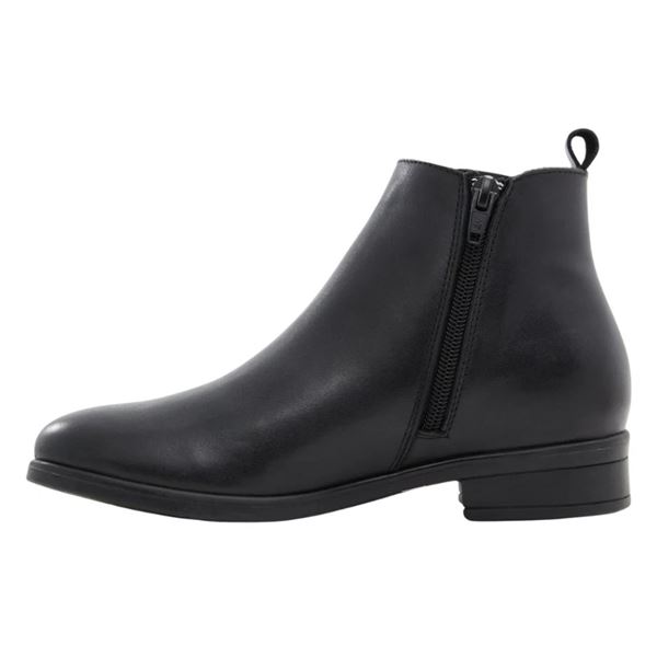 ALDO WOMENS SZ 10 SIDE ZIP BOOTS - BLACK
