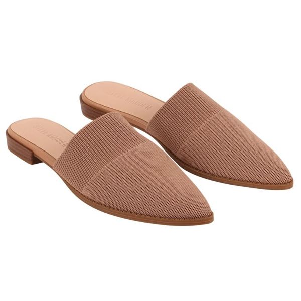 BRAND NEW STEVE MADDEN WOMEN'S KNIT SLIDE BROWN