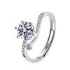 Image 5 : 1 CT GRA CERTIFIED ROUND BRILLIANT MOISSANITE