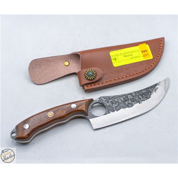 NEW OUTDOOR KNIFE W/ SHEATHE