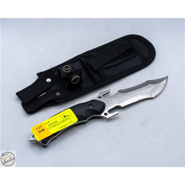 NEW GRYLS ULTIMATE SURVIVAL KNIFE