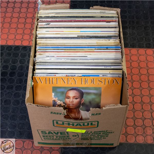 APPROXIMATELY 70 LP'S - MIX OF JAZZ, ROCK & FOLK