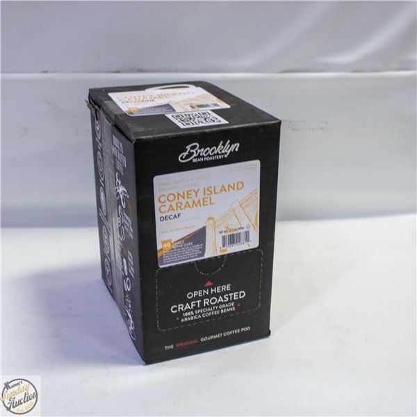 KEURIG STYLE PODS CONEY ISLAND CARAMEL 40 PER CASE