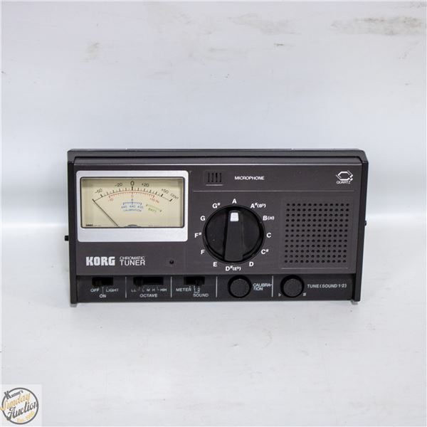 VINTAGE KORG CHROMATIC TUNER