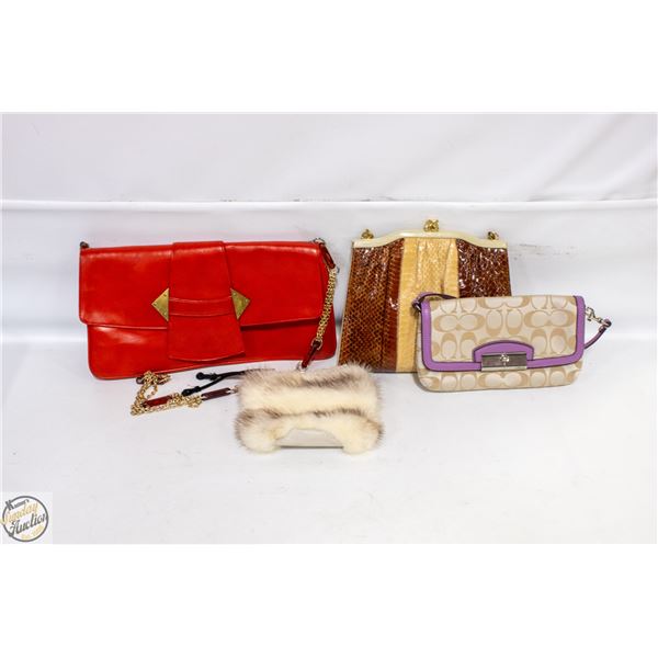 ESTATE USED PURSES TOGETHER ASSORTED