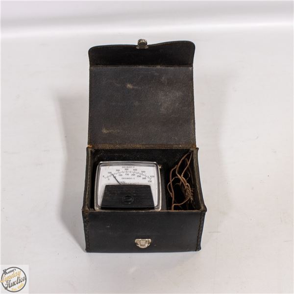ANTIQUE REFRIGERATOR TESTER TOOL W CASE