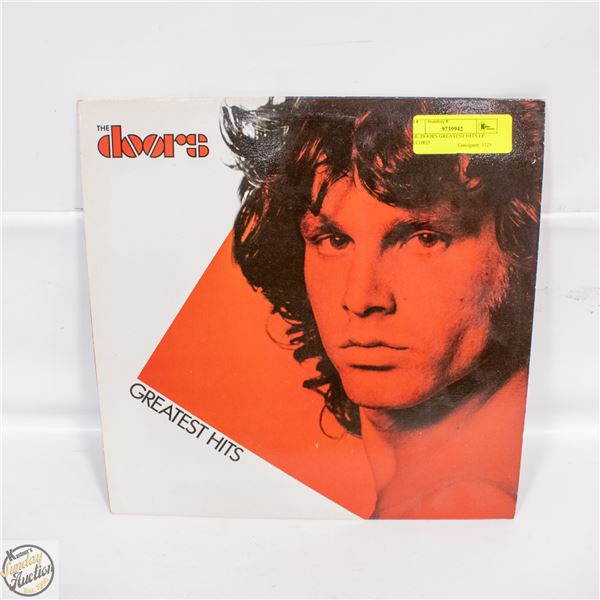 THE DOORS GREATEST HITS LP RECORD