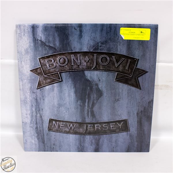 BON JOVI NEW JERSEY LP RECORD