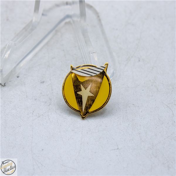 VINTAGE 1986 STAR TREK PIN SMALL