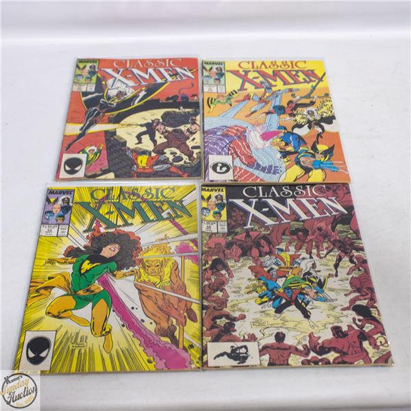 4 VINTAGE CLASSIC XMEN COMICS #11/12/13/14