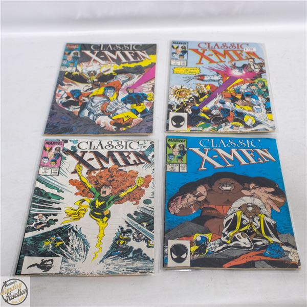 4 VINTAGE CLASSIC XMEN COMICS #7/8/9/10