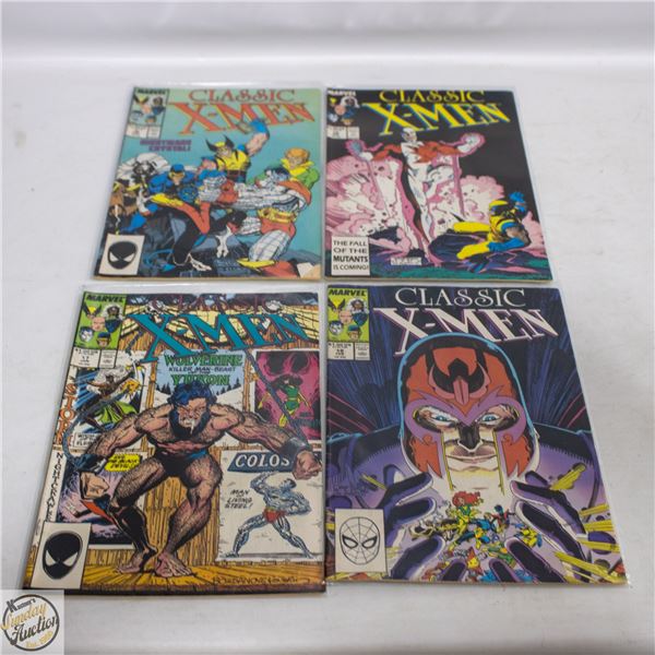 4 VINTAGE CLASSIC XMEN COMICS #15/16/17/18