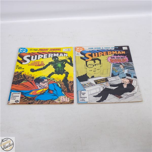 SUPERMAN #1 & #2