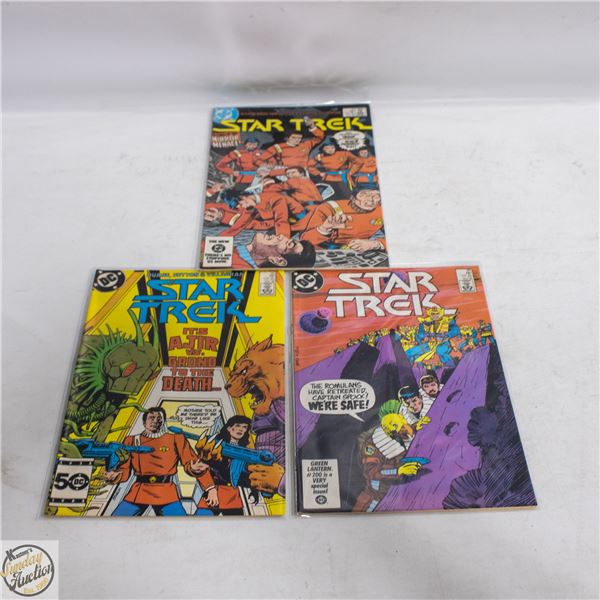 STAR TREK #10,25,26