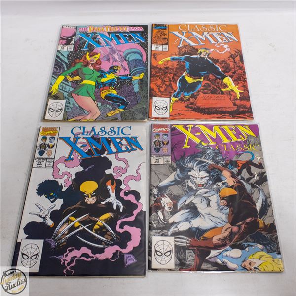 4 VINTAGE CLASSIC XMEN COMICS #43/44/45/46