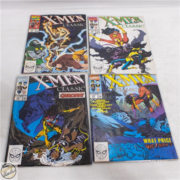 4 VINTAGE CLASSIC XMEN COMICS #51/52/3/54
