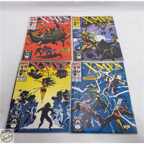 4 VINTAGE CLASSIC XMEN COMICS #59/60/61/62
