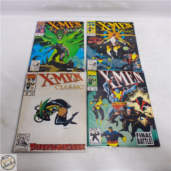 4 VINTAGE CLASSIC XMEN COMICS #67/68/69/70