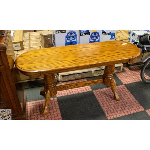 CONSOLE TABLE H-25" W-17" L-54"