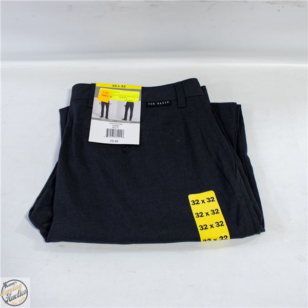 NEW TED BAKER STRAIT LINE PANT SZ 32 X 32