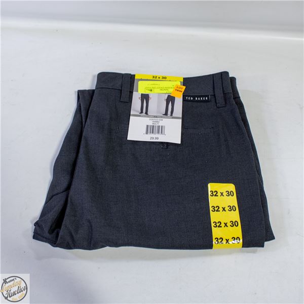 NEW TED BAKER STRAIT LINE PANT SZ 32 X 30