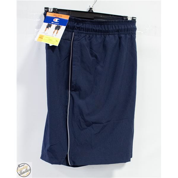 NEW CHAMPION MEN'S NAVY ACTIVE SPORTS SHORT XXL