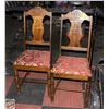 Image 1 : VINTAGE SOLID WOOD CHAIR