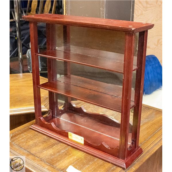 VTG MIRROR BACK CURIO CABINET