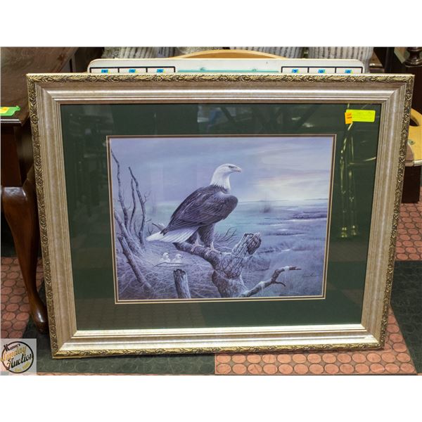 FRAMED BATEMAN PRINT- "THE AIR, FOREST, WATCH"-