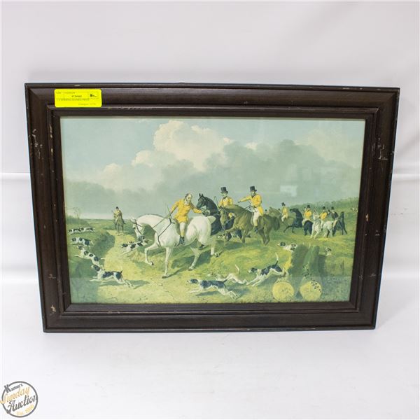 J. F HERRING FRAMED PRINT