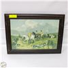 Image 1 : J. F HERRING FRAMED PRINT