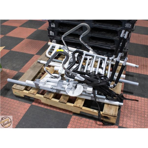 PALLET OF MEDICAL MOBILITY AIDS - INCLUDES BED