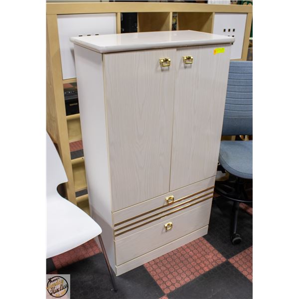 1980'S WARDROBE ARMOIRE 52 X 29 X 16- MADE