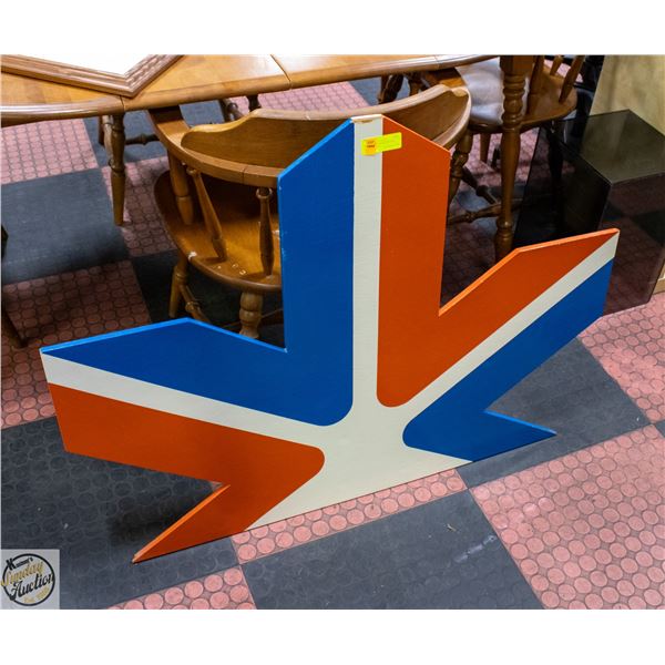 1978 WOOD COMMONWEALTH GAMES 41" SIGN