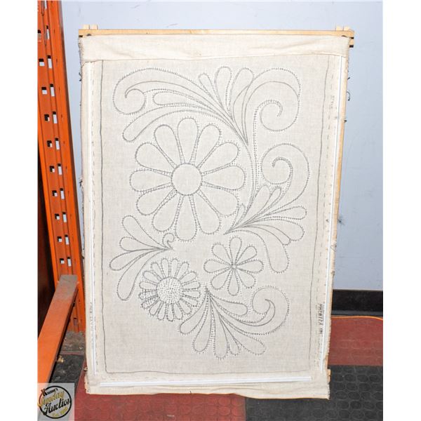 ESTATE UNFINISHED LOOM PROJECT WOODEN LOOM FRAME