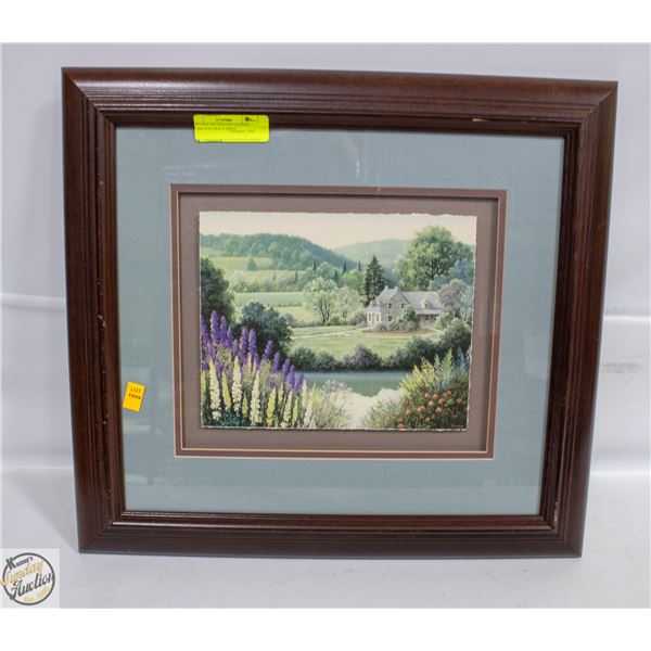 VINTAGE ENCHANTED GARDEN DUBRAVKO RAOS PRINT
