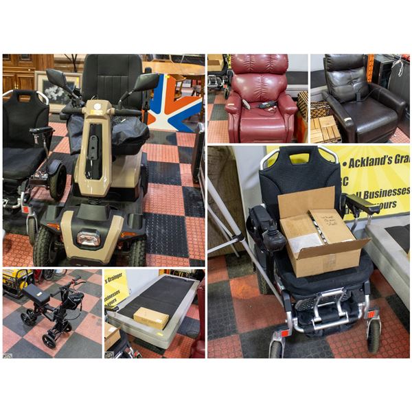 FEATURED MOBILITY SCOOTERS & HYDROLIFTS