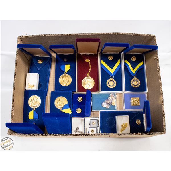 COLLECTION OF ROTARY FOUNDATION MEDALS