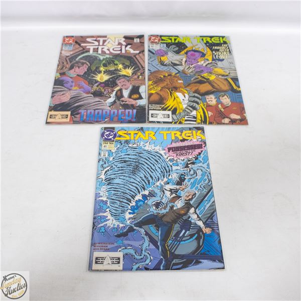 STAR TREK #41,42,43