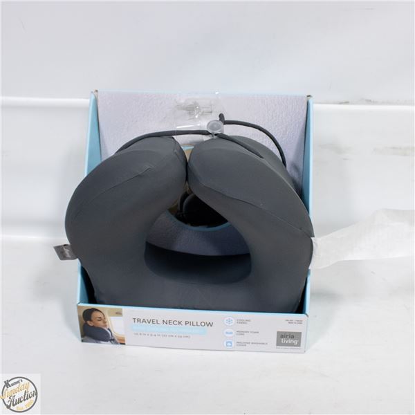 AIRIA LIVING BLUE TRAVEL NECK PILLOW