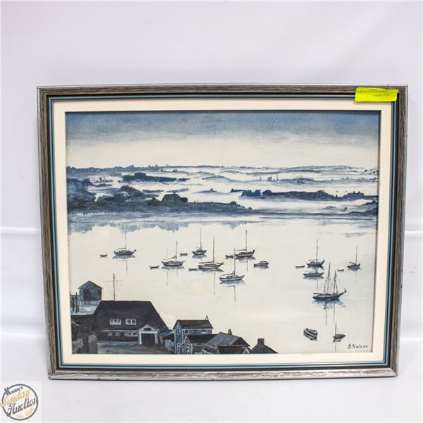 FRAMED ART 24 X 18 B. NELSON