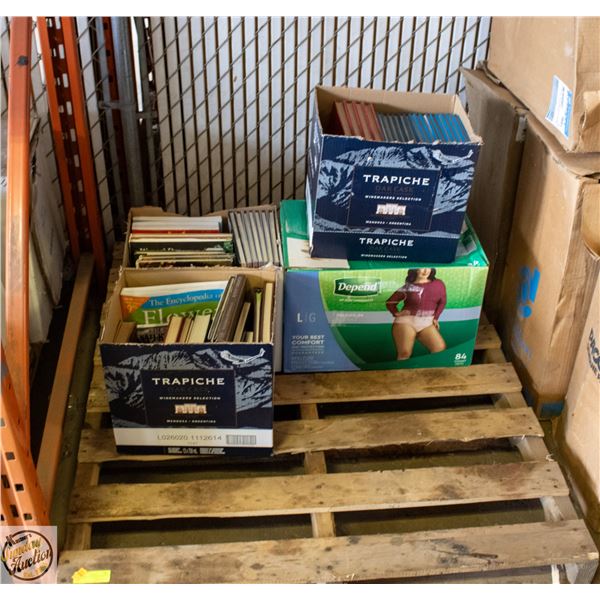 ESTATE PALLET- BOOKS ASSORTED